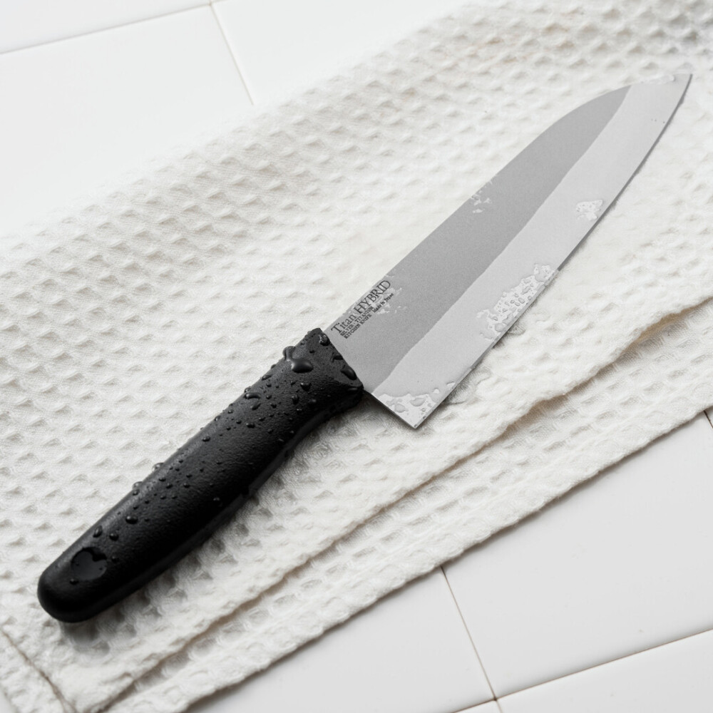 銀チタン包丁140mm
