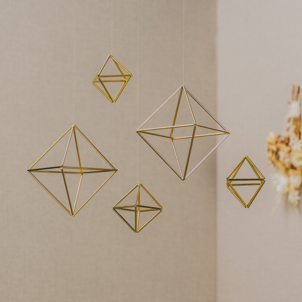 真鍮製ヒンメリキット〈正八面体〉