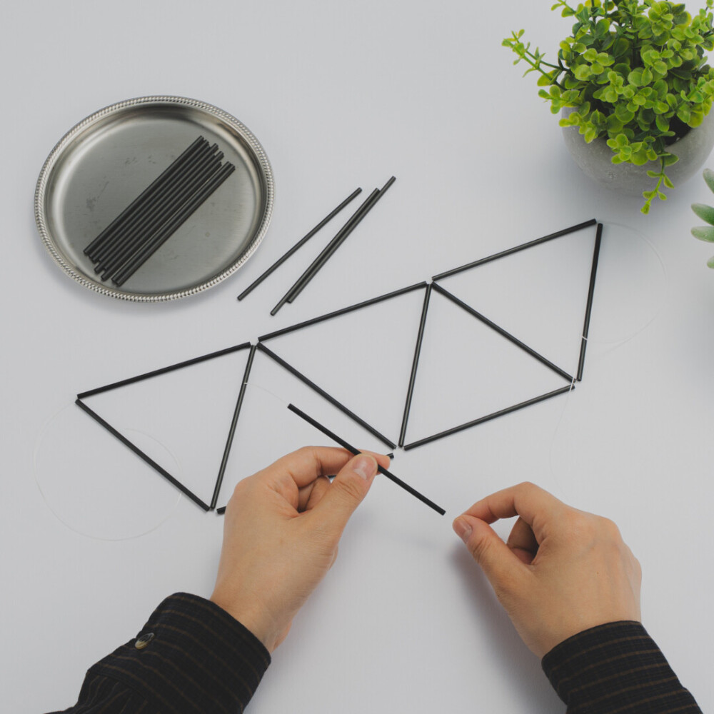 黒アルマイト製ヒンメリキット〈正八面体〉