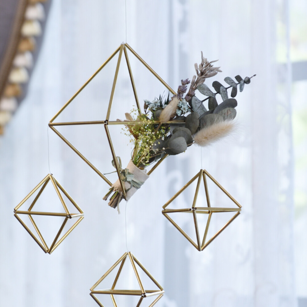 真鍮製ヒンメリキット〈正八面体〉