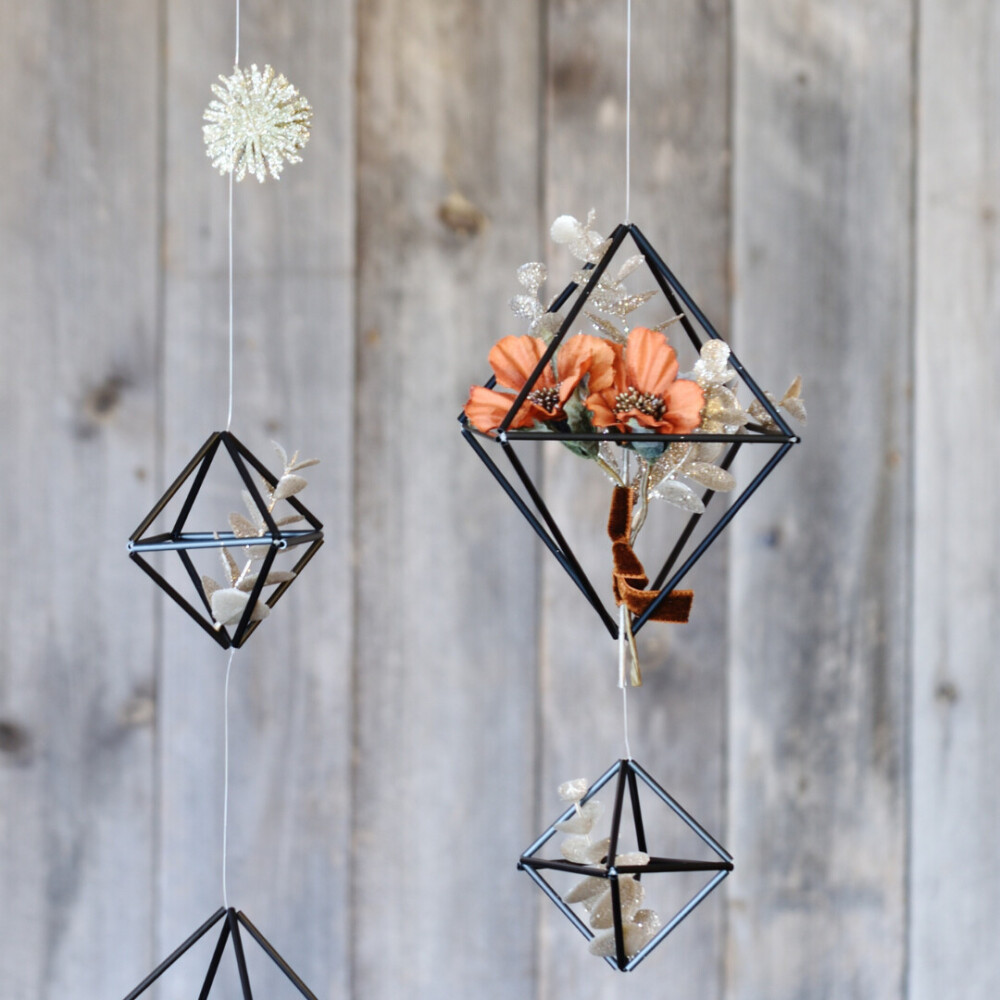 黒アルマイト製ヒンメリキット〈正八面体〉