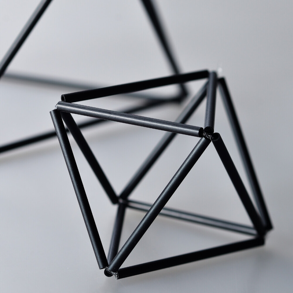 黒アルマイト製ヒンメリキット〈正八面体〉