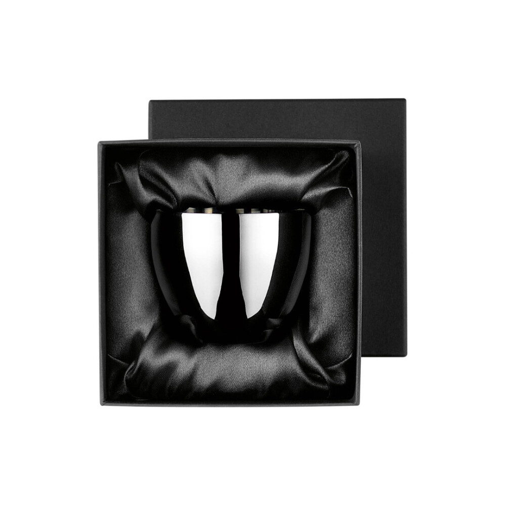 【BRILLIANT BLACK】2重ぐい呑み 70mL(貼箱入)