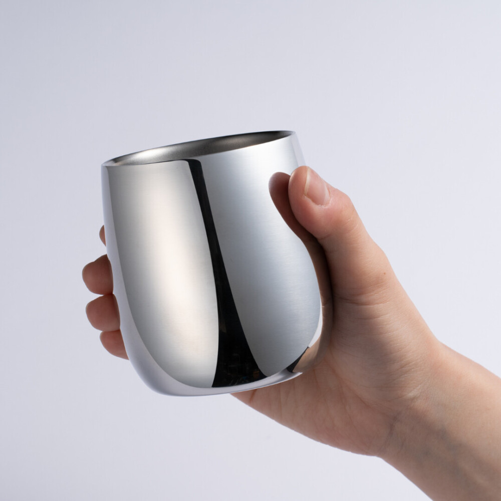 【SUSCUP】2重ロックカップ 250mL ペアセット(貼箱入)