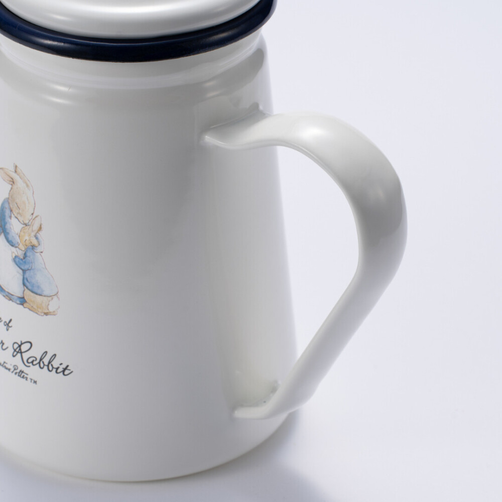 【ピーターラビット】ホーローカフェポット