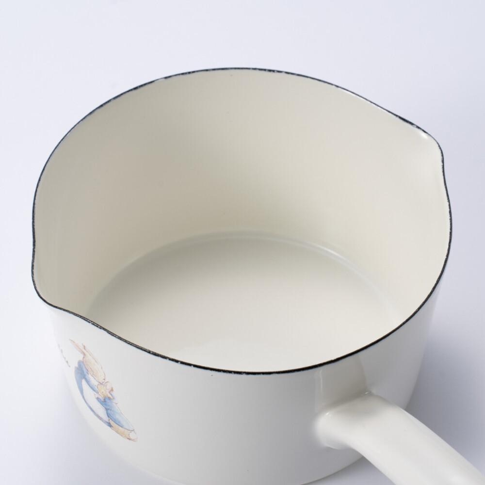 【ピーターラビット】ホーローミルクパン15cm