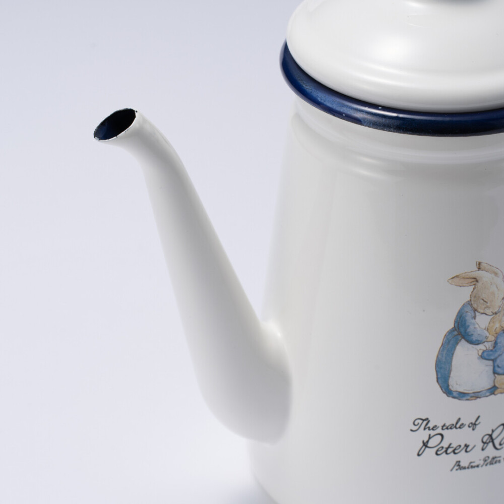 【ピーターラビット】ホーローカフェポット