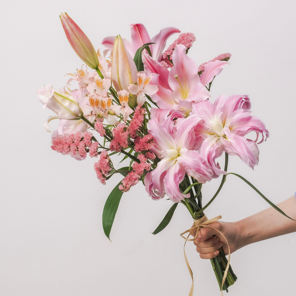 オリエンタルユリ ミックス3本