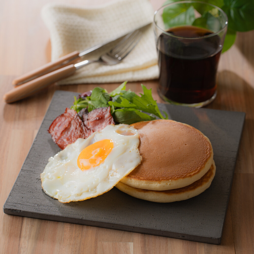kawara breakfast plate / 瓦の朝食プレート